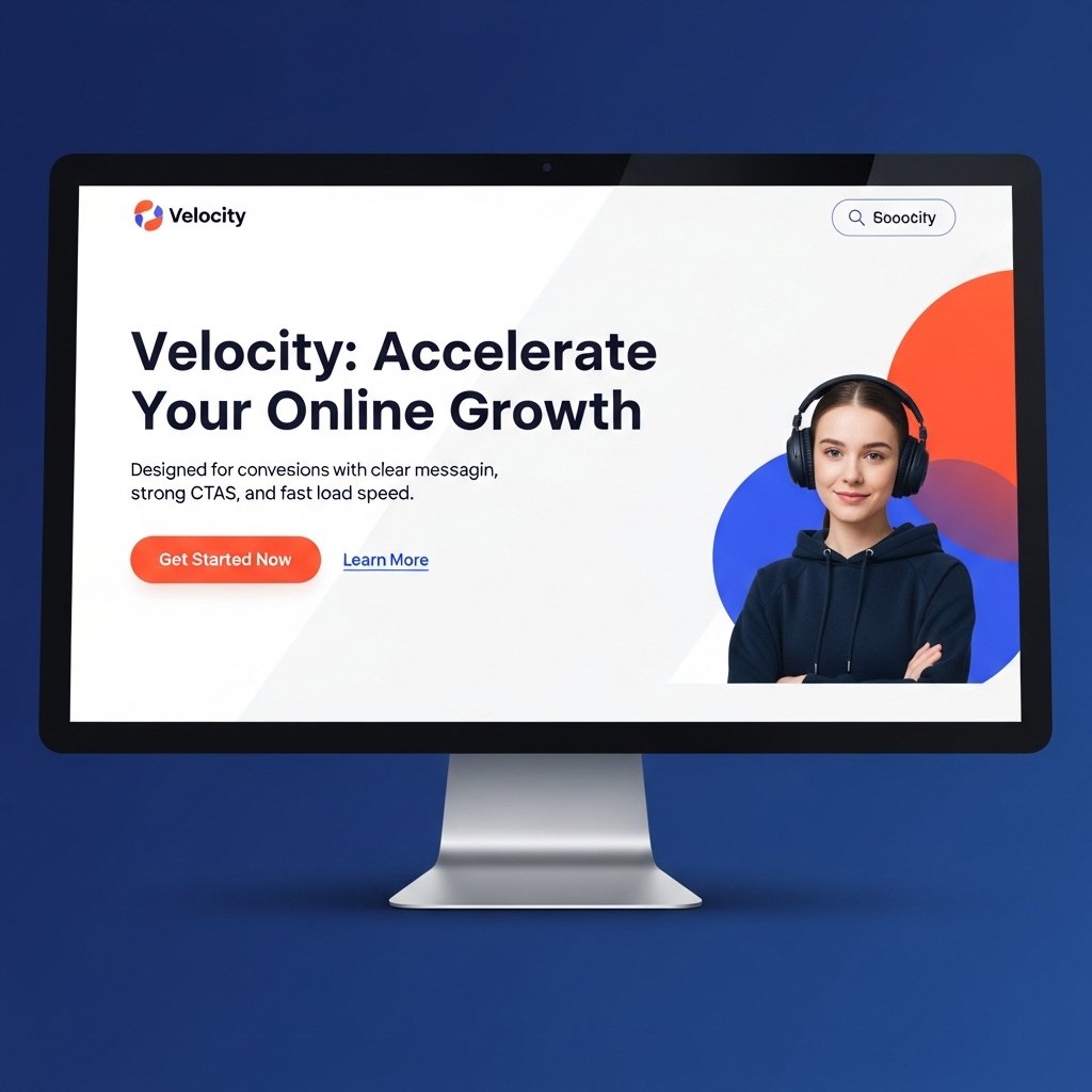 High-Converting Landing Page